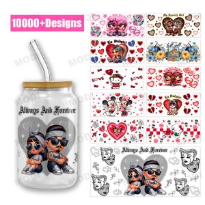 Wholesale UV DTF Cup Wrap Transfers Wholesale High Quality UV DTF Sticker Transfer Printing For Glass Can Cups Mother'S Day from china suppliers