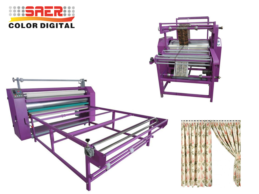 Rotary 1600mm Transfer Printing Textile Calender Machine