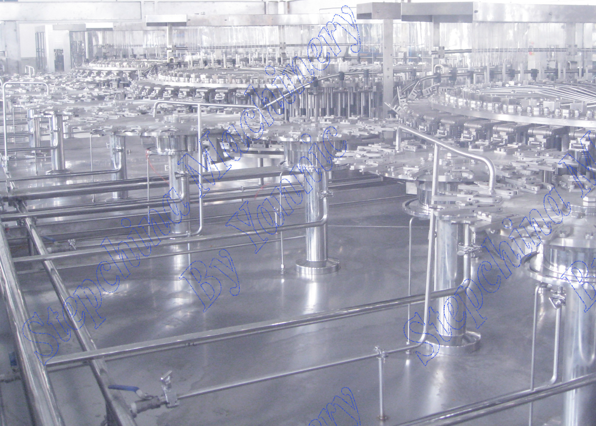 High Speed Complete Small Bottle Juice Filling Machine 500ML 200000B / H