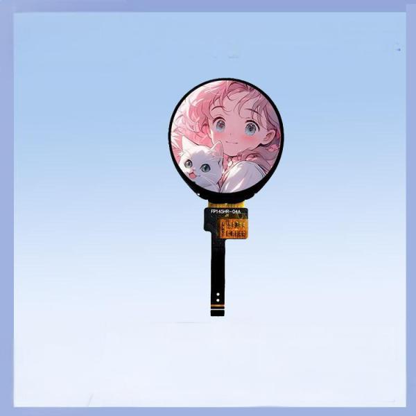 1.45-Inch Round TFT LCD Display | 412×412 Pixels Ultra-HD, IPS Wide Viewing Angle, SPD2010 Driver Chip, QS-Quality for Smart Watches & Wearable