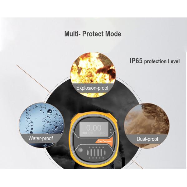 Ms104k-S Portable Diffusion Gas Detector Ultra Low Power Consumption