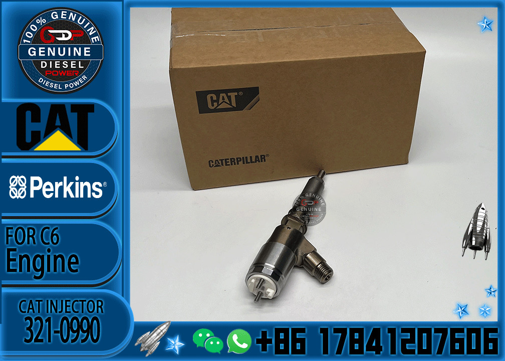 New Diesel Fuel Injectors nozzles 321-0990 2645A743 10R-7668 2645A705 2645A709 injector for Caterpillar C6.6 Perkins 110