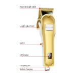ROHS Shockproof Cordless Electric Hair Trimmer For Men'S Beards USB Rechargeable