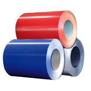 Wholesale Prepainted Red / Blue Color Coated Steel Coil Q195 / Q235 Material For Advertising from china suppliers