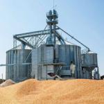 Steel Corrugated Grain Silo Corn Storage Hot Dipped Galvanized Material