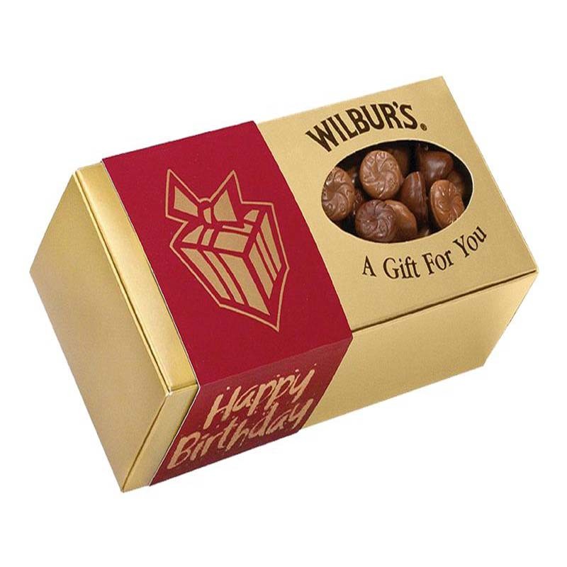 Birthday muffin color gift box with sleeve candy packaging paper box