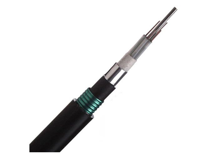 GYTA53 Fiber Optic Cable Double Jacketed Stranded Loose Armored Fiber Cable