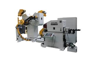 Wholesale Metal Forming Stamping Upper 4 Down 3 Work Roll Decoiler Straightener Feeder Machine from china suppliers