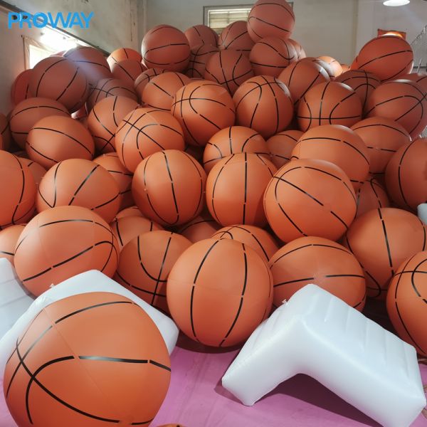 Custom Inflatable Pool Basketball Hoop with Pool-Ready Build and Easy to Use Design for Water Sports Games