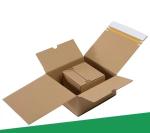 5x5x5 6x6x6 Corrugated Paper Box Ecommerce Mailing Boxes With Tear Strip