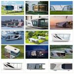 Contemporary Design Capsule House Luxury Prefab Homes For Requirements