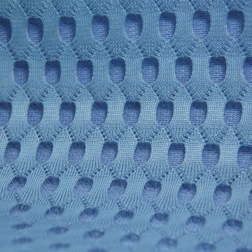Dyed Pattern Air Mesh Fabric Moisture Absorbent Knitted 3mm 3D Mesh Material