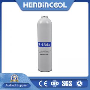 China Colorless 1kg HFC-R134A Refrigerant Two Slices Can Freon For Car AC on sale