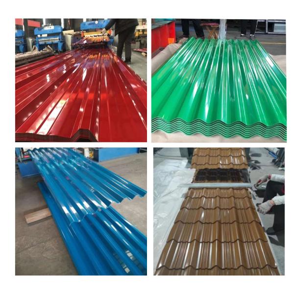 Hot Rolled PPGI Galvanized Steel Plate RAL Colors ASTM A653M For High-strength and Steel Plate