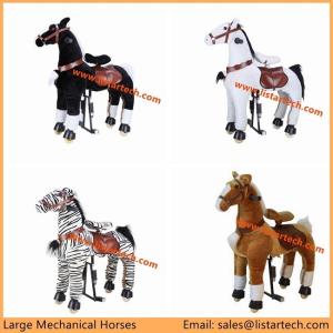 Wholesale Lovely Animal Mechanical Horse Ride, Ride On Toy Style Walking Animal Rides with Pony from china suppliers