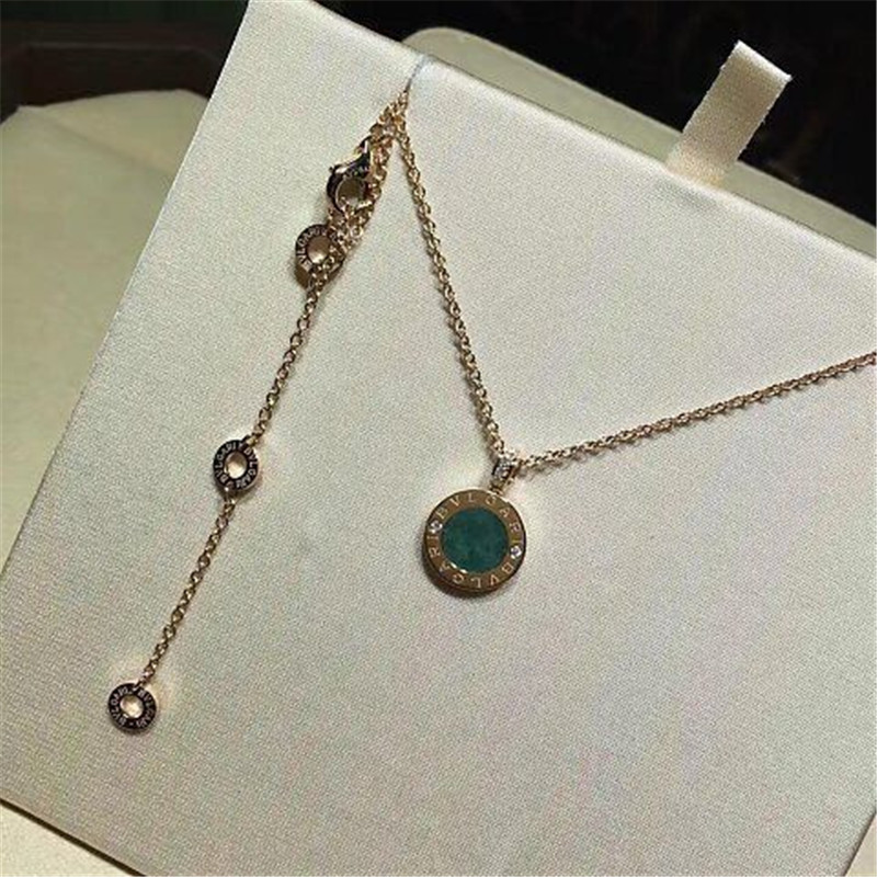 B Luxury jewelry factory high-quality diamond necklace 18k gold white gold yellow gold rose gold diamond necklace