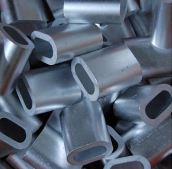 Aluminiuml Casting Rope Rigging Hardware DIN3039 Aluminium Wire Rope Ferrule