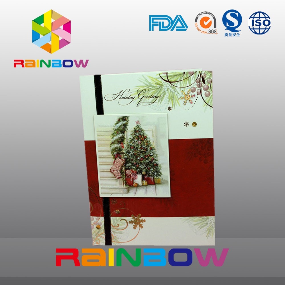 Customized Paper Art Card for Christmas Greeting / Wedding Invitations