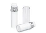 Double Wall PP Airless Bottle Skincare Lotion Cream Vacuum Cosmetic Packaging