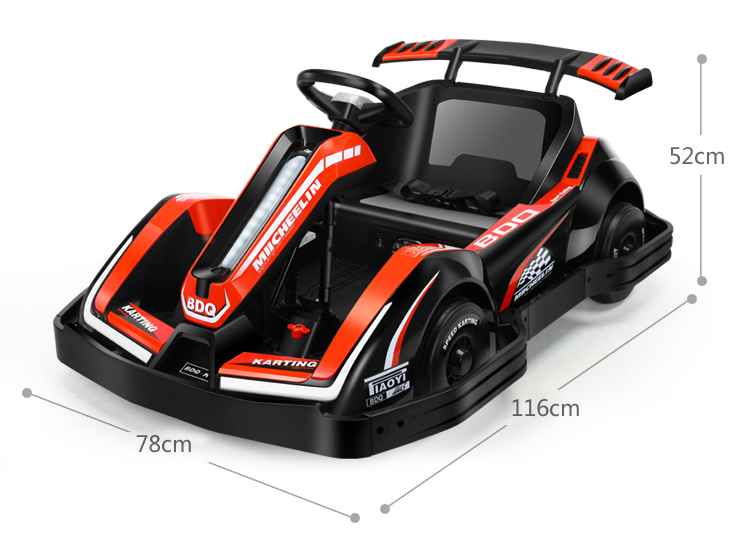 2022 Children Music Electric Ride On Car with Remote Control and Music Age 3-8 Years