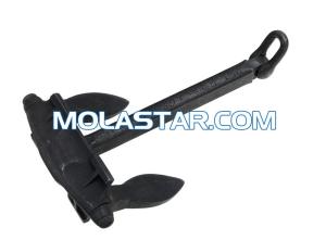 Wholesale Hot Dip Galvanized Stainless Steel Molastar Byers Anchor Marine Ship Byers Anchor Stockless Anchor For Marine from china suppliers