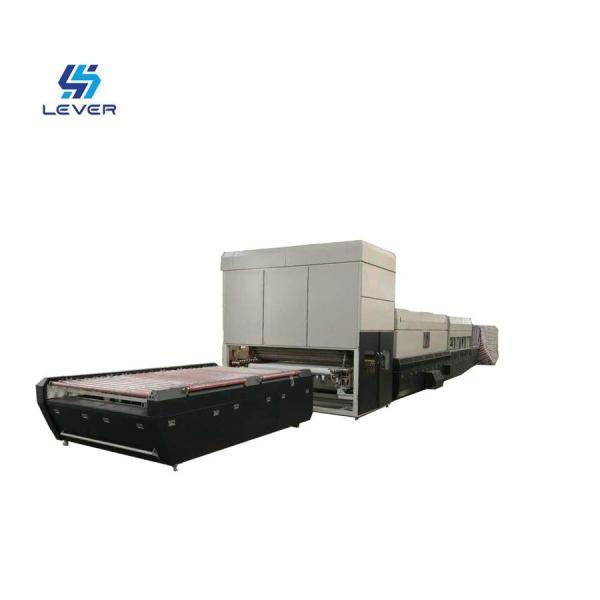 Bi-directional Flat and Bending Glass Tempering furnace Siemens PLC Vesuvius
