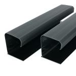 Decorative J Channel Wire Conduit