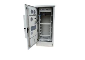 Wholesale 19'' 32U Outdoor Telecommunication Cabinets Floor Mounted / Roof Mounted / Wall Mounted from china suppliers