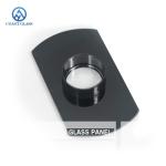 Flat Circle Shaped Glass Cut To Size CCTV Camera Cover Glass