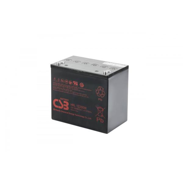 CSB HRL12200W 12V 200W High Rate Long Life UPS VRLA Battery