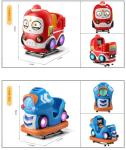 Dreamland Factory Wholesale Coin Operated Qiqu Fire Truck Kiddie Rides Amusement