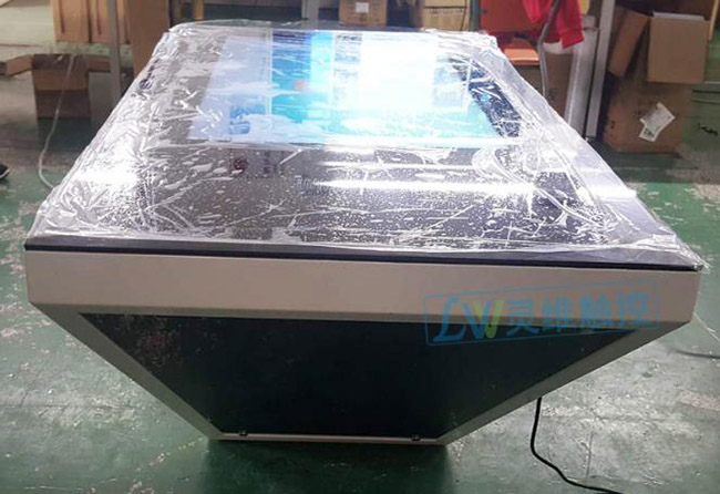 Electronic Android / Windows Touch Screen Coffee Table Player Computer LCD Kiosk Advertising Touch Screen Game Table