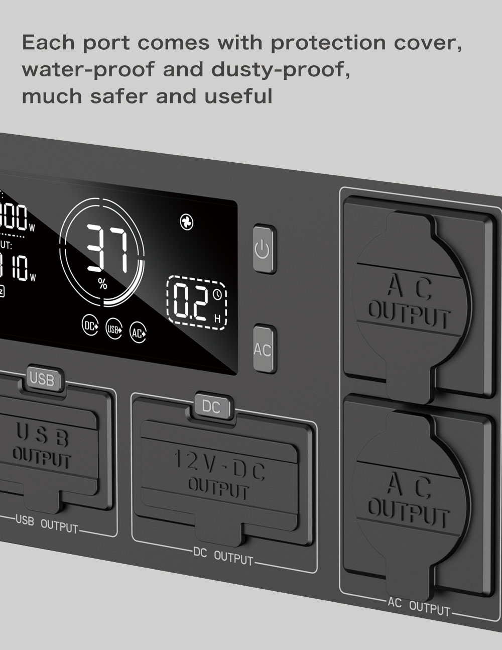 LiFePO4 Battery Power Station For Outdoor Camping 150W 300W 500W 1000W 2400W 3000W