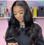 Body Wave 5*5 HD Lace Closure Human Hair Wigs For Black Women Remy