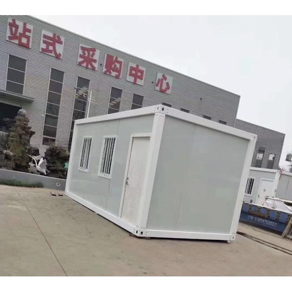 1 Door 3m 6m 7m Length Quick Made Easy Build Assembly 20ft Flat Pack Container House Office with Optional Toilet and Shower