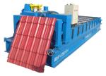 metal glazed roofing tile machine