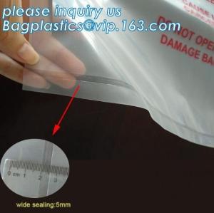 Wholesale Heavy Duty Custom LDPE Poly plastic waste bags for construction, Disposal Polythene bags For Asbestos Removal bags pac from china suppliers