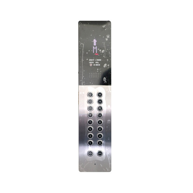 Industrial OEM / ODM Elevator COP Panel With Touchless Sensor Push Button