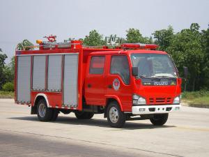Wholesale Compact Fire Fighting Water Truck 88KW 4x2 With 2000L Capacity from china suppliers