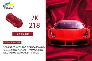 Wholesale High Gloss Red Car Paint Top Coat Waterproof Chemical Resistant from china suppliers
