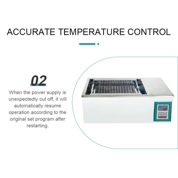 Lab Thermostatic Reciprocating Oscillating Heating Water Bath Shaker for Metal Body