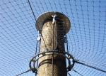 Tensile Strong aisi 316 Stainless Rope Mesh 1 Inch Aperture