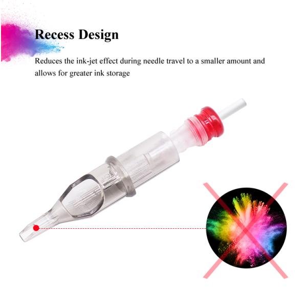 20pcs Disposable Tattoo Needles 7RL Stainless Steel Cartridges