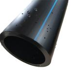 Customized Hdpe 100 Black Water Supply Pipe Large Diameter 1100mm 6.6mm PE100