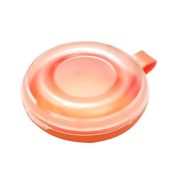 Safe ABS Material Denture Holder Containers Round Shape For Aligner Storage