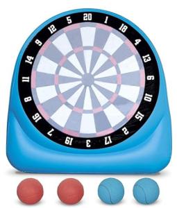China 6ft PVC Inflatable Football Dart Board Blue Soccer Dart For Giant Yard Games on sale