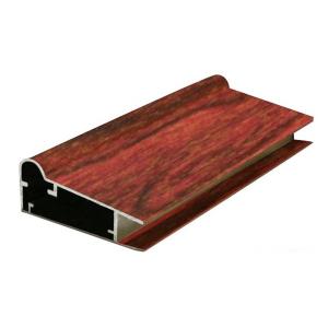 Wholesale Heat Transfer Windows T8 2.0mm Wood Finish Aluminium Profiles from china suppliers