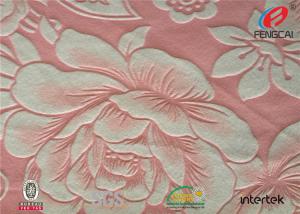 Wholesale Anti Static 100% Polyester Sofa Velvet Upholstery Fabric Embossed Water Proof from china suppliers