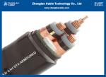 Steel Tape Armored XLPE Insulated Power Cable PVC Sheathed Electric 26/ 25 KV 3