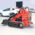 Tracked Skid Steer Loader with BOXINHUASHENG Hydraulic Valve Snow Blowing
